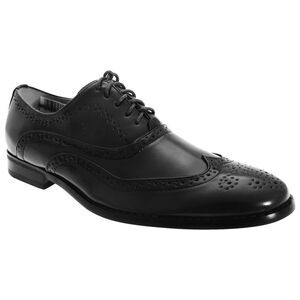 Goor Mens Leather Lace-Up Oxford Brogue Classic Formal Dress Shoes Sizes 7-13 /